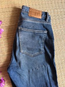 Dark Wash high Rise Denim Jeans