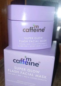 mCaffeine Flash Facial Mask