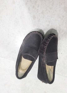 kids Stylish Black Loafers