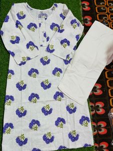 cotton Kurta Set unused brand new fixed price