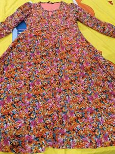 Floral Print Maxi Dress