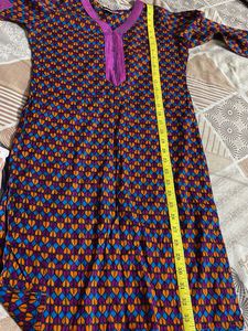 Colorful Printed Kurta