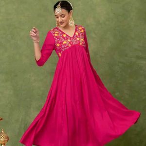 Elegant Embroidered Kurta Set