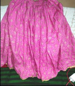 Pink Ethnic Skirt