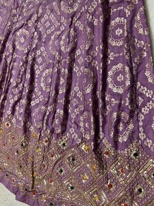 Embroidery Border Banarasi Lehenga