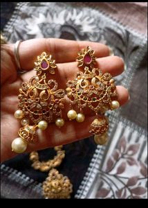 Matte Finish Jewellery Set