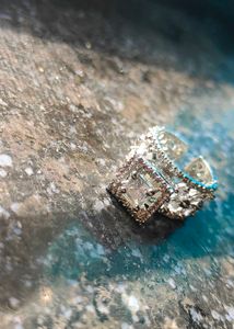 Premium Silver Adjustable Ring