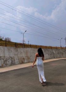 Elegant White Maxi Dress