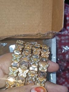 Butterfly Golden Bangles