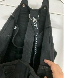 Black Tote Bag For College
