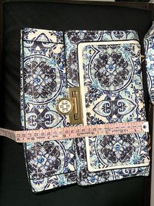 Lino Perros Floral printed structured Shoulder Bag