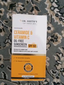 Ceramide And Vitamin C Sunscreen