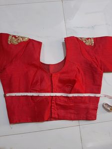 Saree With Heavy Blouse