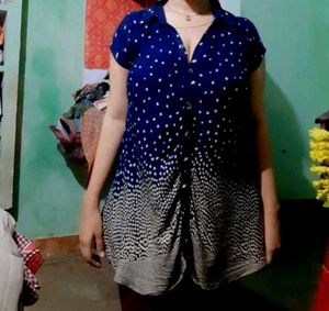 Flared Top With Shirt
