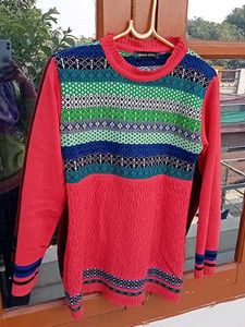 Colorful Knit Sweater