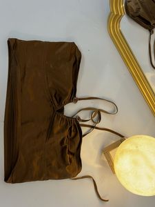 Pinterest Brown Crop Top