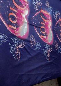 Purple 🟣DIOR Inspired King Size Bedding Set With