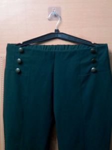Green Skinny Fit Jeggings