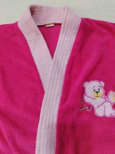 Baby Bath Robe For 3-4 Yrs Girl Child