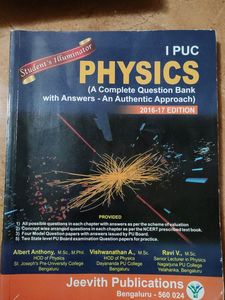 Physics For I PUC