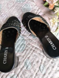 Chic Black Mules