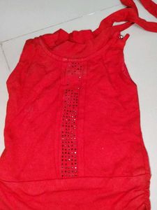Cute Skirt And Top For 18 To 24 Months Girls