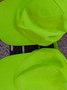 Couple Neon Green Cap