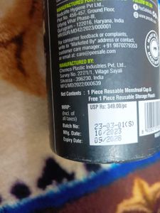 Pee Safe Reusable Menstrual Cup