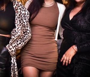 H&amp;M Brown Drawstring Dress