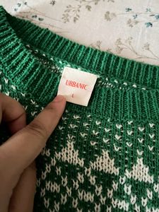 Urbanic Christmas print Sweater