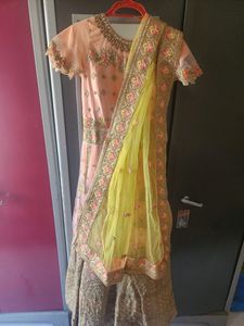 Gown With Dupatta