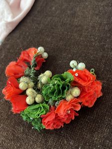 Party wear Flower Bun