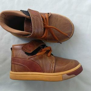 Cute Brown Baby Shoes
