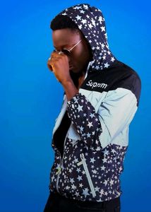 Supreme Reflective Galaxy Windbreaker Jacket