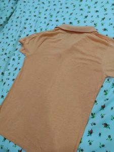 Orange Polo T Shirt