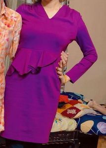 Elegant Purple Dress
