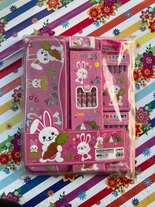 return gift Pink Bunny Stationery Set