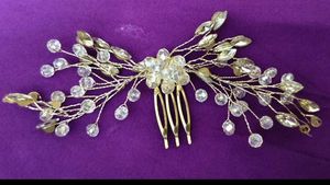 Elegant Crystal Hair Comb
