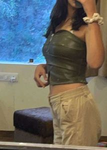 Olive Green Tube Top