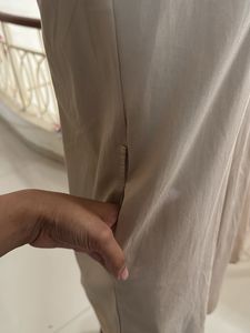 CONTEMPO Sleeveless Shift Dress/Kurti