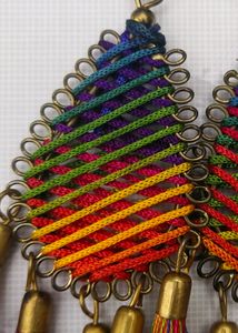 Thread Earrings Set Of 2