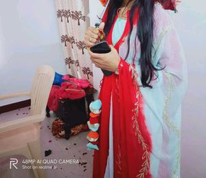 Red Colour Anarkali Suit