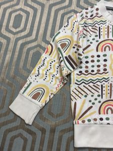 Fun Patterned Kids Sweatshirt