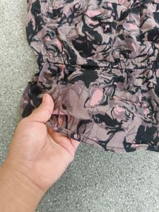 Floral One-Shoulder Top