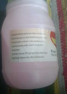 fruit facial cream