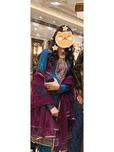 Peplum &amp; Tulip Salwar Wedding Dress