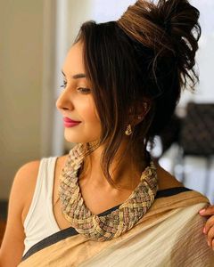 Woven Statement Necklace