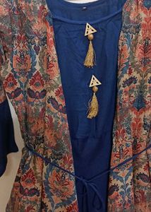Blue Ethnic Kurta Set