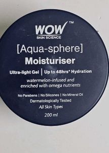 WOW Skin Science Aqua Sphere Moisturizer