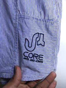 Jack &amp; Jones CORE Striped Utility Shirt